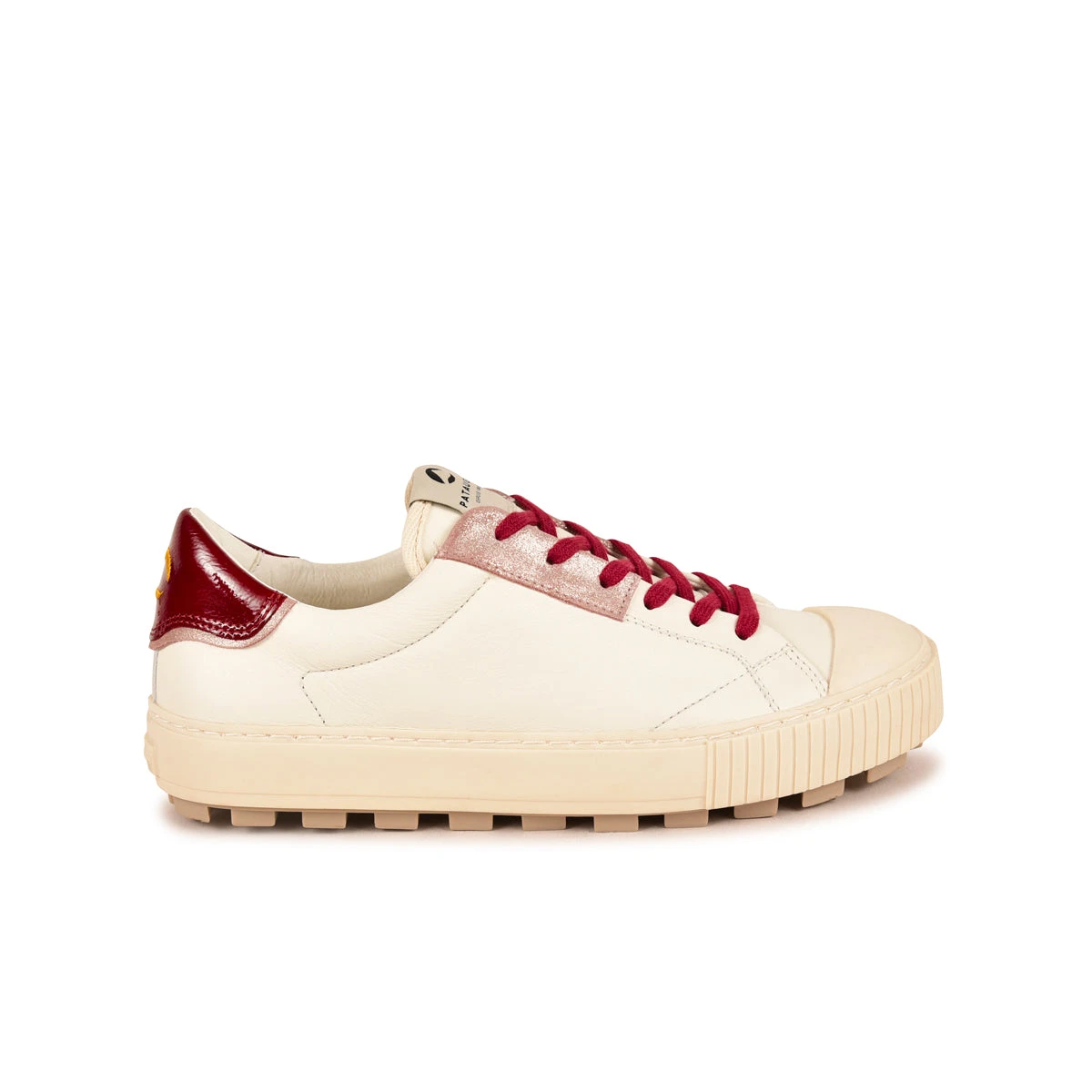 Pataugas ARAN/MIX F4H OFFWHITE/BORDEAUX 3 Pataugas ARAN/MIX F4H OFFWHITE/BORDEAUX