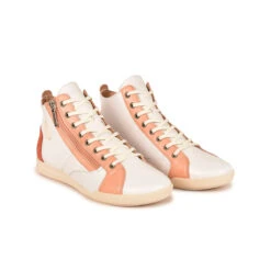 Pataugas PALME/PER F2I ABRICOT -Pataugas BASKET FEMME PALME PER F2I ABRICOT 628402 252 4