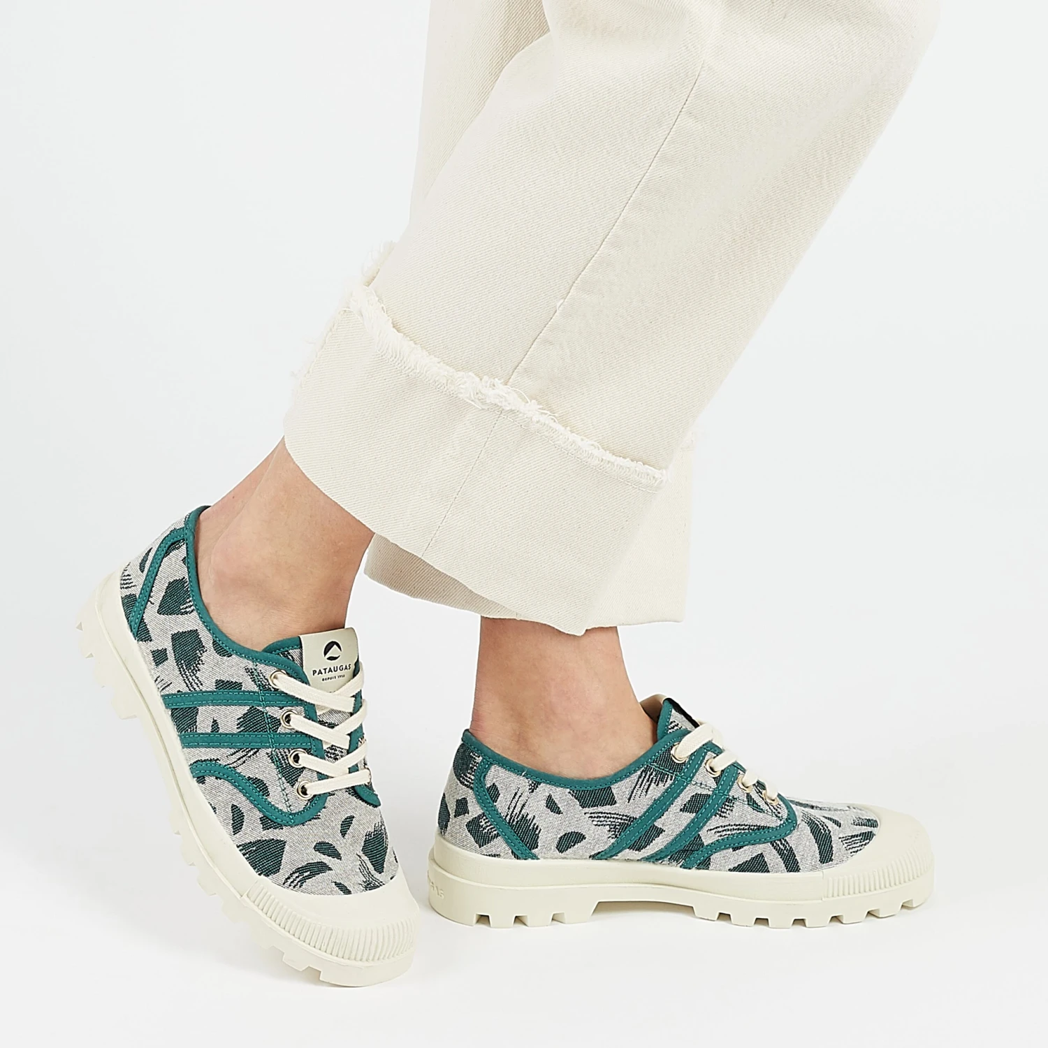 Pataugas AUTHENTIQUE WALKIE TALKIE L/GR F2H EMERAUDE 6 Pataugas AUTHENTIQUE WALKIE TALKIE L/GR F2H EMERAUDE – Image 4