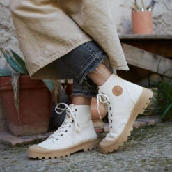 Pataugas -Pataugas authentique toile femme ivoire