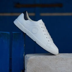 Pataugas JAYO H2G BLANC/MARINE -Pataugas jayo homme blanc marine